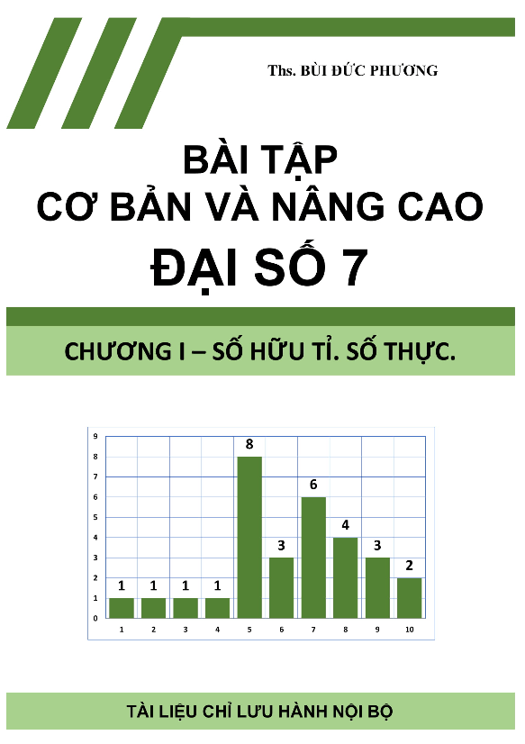 Bài tập cơ bản và nâng cao số hữu tỉ, số thực – Bùi Đức Phương