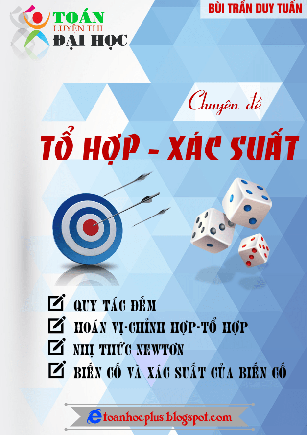 Chuyên đề tổ hợp – xác suất – Bùi Trần Duy Tuấn